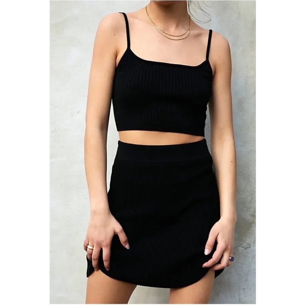 Free People 90s babe matching skirt set